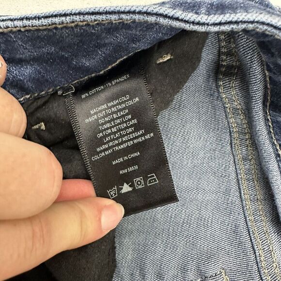 Kut From The Kloth Catherine Boyfriend Denim Blue Jeans Size 4 Cotton Stretch - Picture 6 of 8